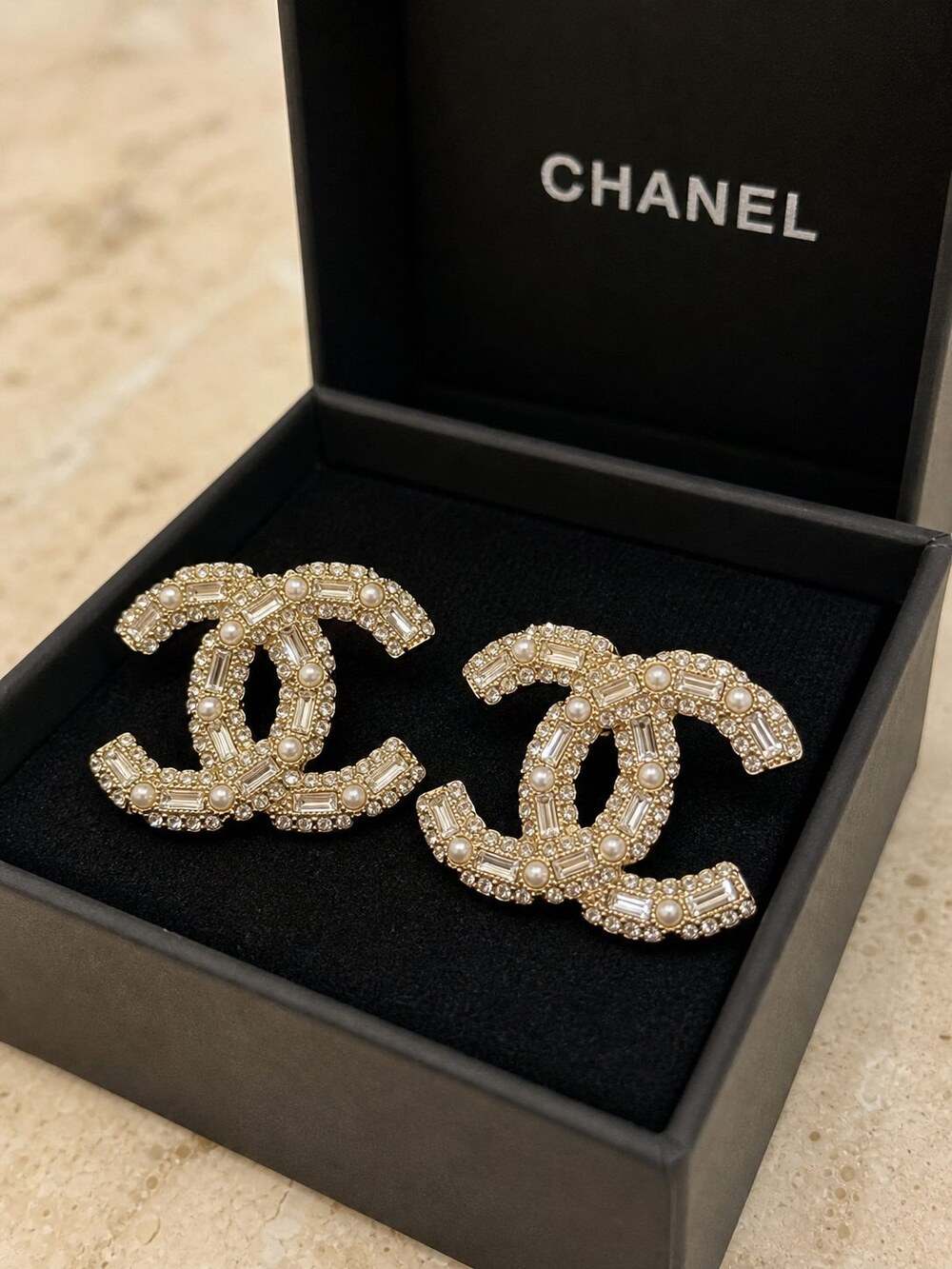 CHANEL Classic Parisian Earrings Style 12 | New with Box - Picture 3 of 9